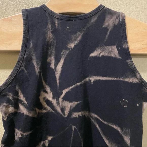 Men’s Large NFL Pittsburgh Steelers Vintage True Fan Upcycled Bleached Tank - Picture 13 of 13